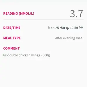 Spiced chicken wings โ best food for low gestational diabetes blood sugar reading